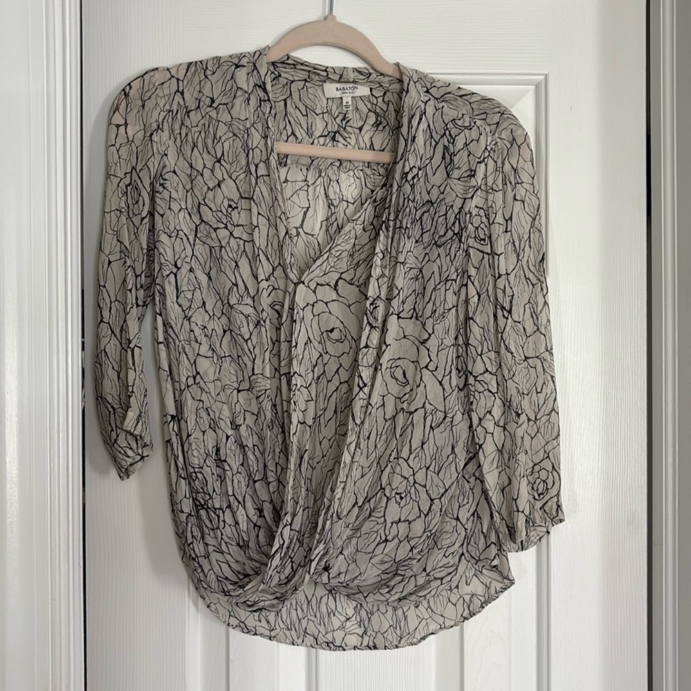 Babaton blouse from Aritzia